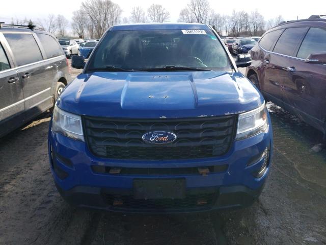 1FM5K8AT1GGD06306 - 2016 FORD EXPLORER POLICE INTERCEPTOR 蓝色 照片 5