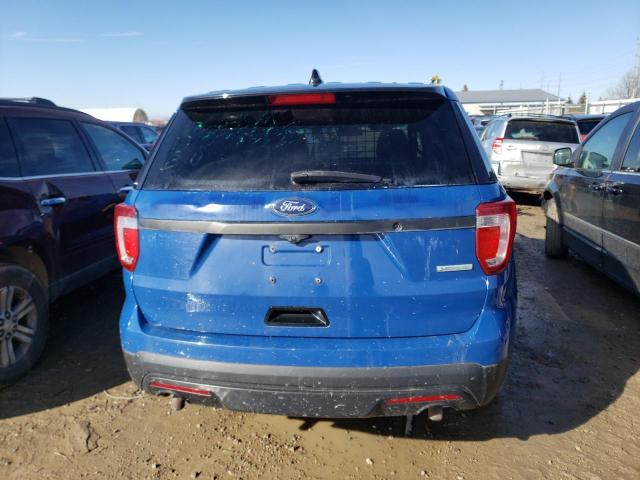 1FM5K8AT1GGD06306 - 2016 FORD EXPLORER POLICE INTERCEPTOR 蓝色 照片 6