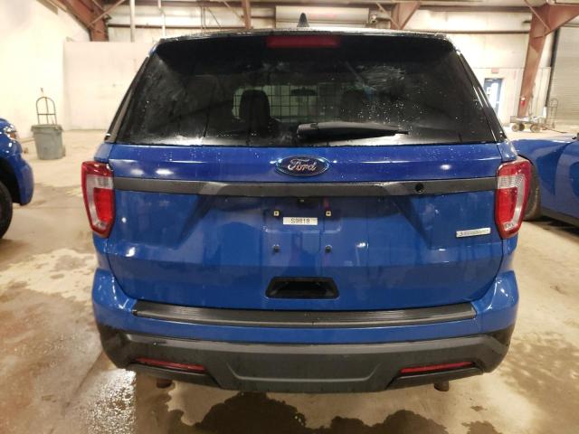 1FM5K8AT0KGB15713 - 2019 FORD EXPLORER POLICE INTERCEPTOR 蓝色 照片 6