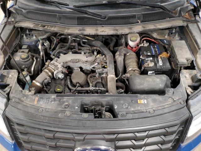 1FM5K8AT6KGB15702 - 2019 FORD EXPLORER POLICE INTERCEPTOR 蓝色 照片 12