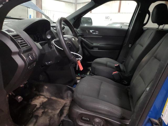 1FM5K8AT6KGB15702 - 2019 FORD EXPLORER POLICE INTERCEPTOR 蓝色 照片 7