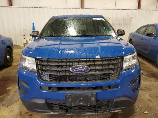 1FM5K8AT2KGB15714 - 2019 FORD EXPLORER POLICE INTERCEPTOR 蓝色 照片 5