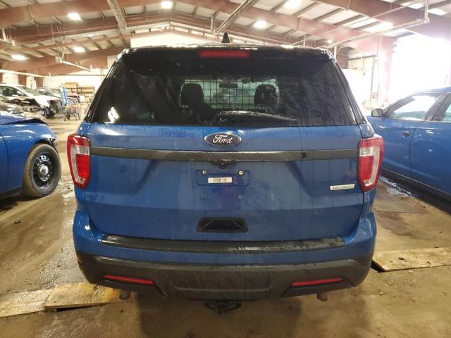1FM5K8AT2KGB15714 - 2019 FORD EXPLORER POLICE INTERCEPTOR 蓝色 照片 6