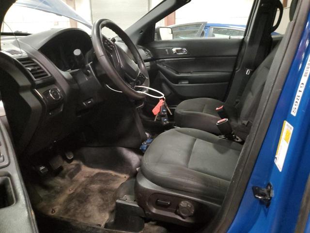 1FM5K8AT2KGB15714 - 2019 FORD EXPLORER POLICE INTERCEPTOR 蓝色 照片 7