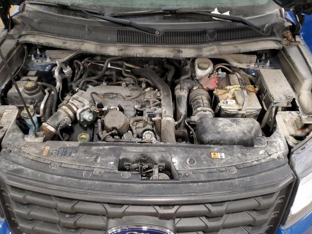 1FM5K8AT2KGB15728 - 2019 FORD EXPLORER POLICE INTERCEPTOR 蓝色 照片 12