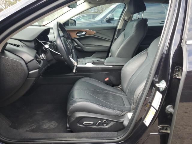 19UUB5F41MA009522 - 2021 ACURA TLX TECHNOLOGY BLACK photo 7