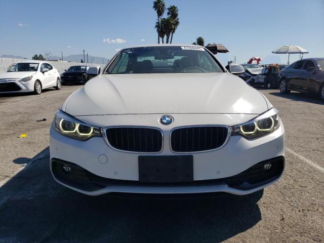 WBA4Z1C52JEC58562 - 2018 BMW 430I WHITE photo 5