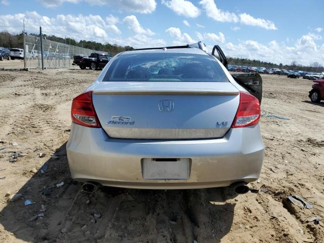 1HGCS2B83BA007741 - 2011 HONDA ACCORD EXL SILVER photo 6