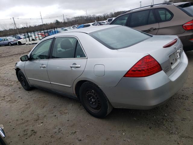 1HGCM56407A021526 - 2007 HONDA ACCORD LX SILVER photo 2