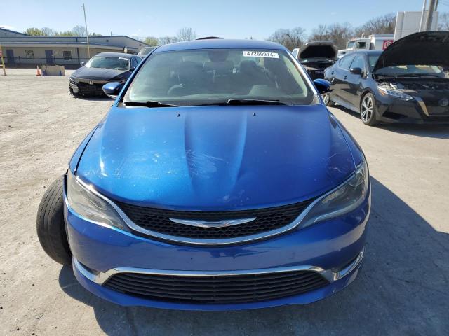 1C3CCCAB9GN104414 - 2016 CHRYSLER 200 LIMITED BLUE photo 5