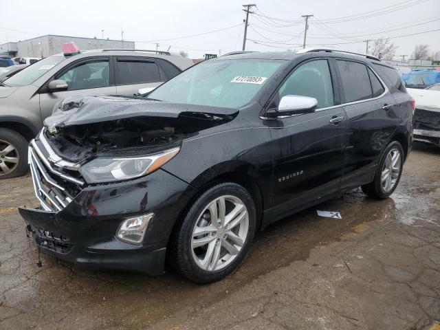 2GNAXMEV0J6336906 - 2018 CHEVROLET EQUINOX PREMIER BLACK photo 1