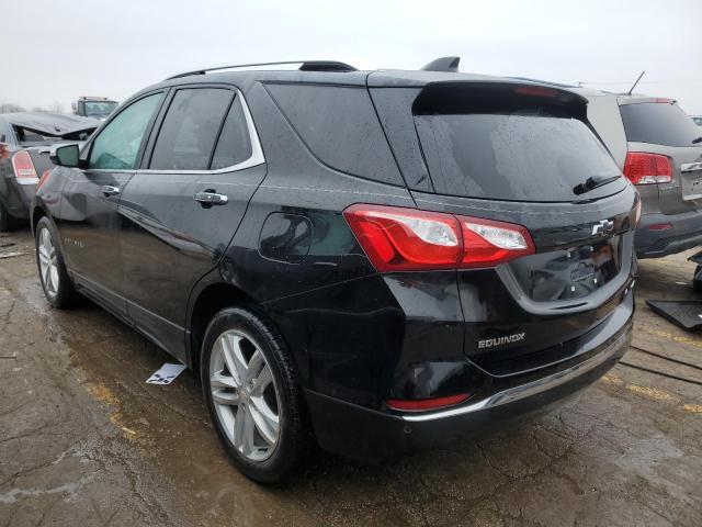 2GNAXMEV0J6336906 - 2018 CHEVROLET EQUINOX PREMIER BLACK photo 2