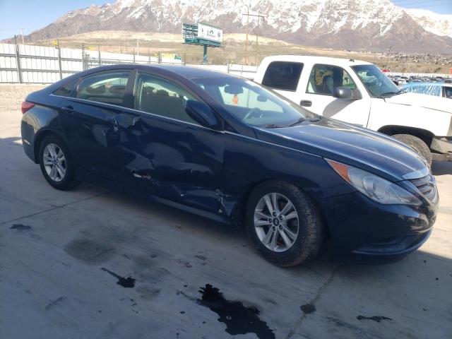 5NPEB4AC4EH921812 - 2014 HYUNDAI SONATA GLS BLUE photo 4