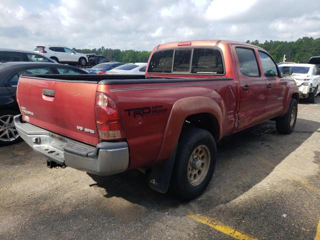 5TEMU52N65Z020773 - 2005 TOYOTA TACOMA DOUBLE CAB LONG BED RED photo 3