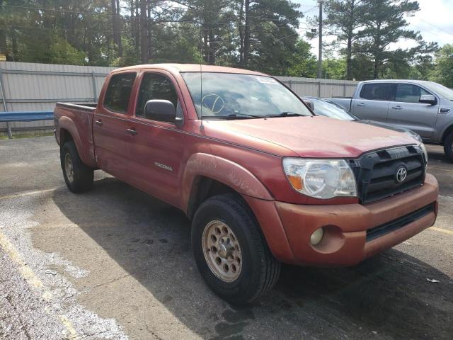 5TEMU52N65Z020773 - 2005 TOYOTA TACOMA DOUBLE CAB LONG BED RED photo 4