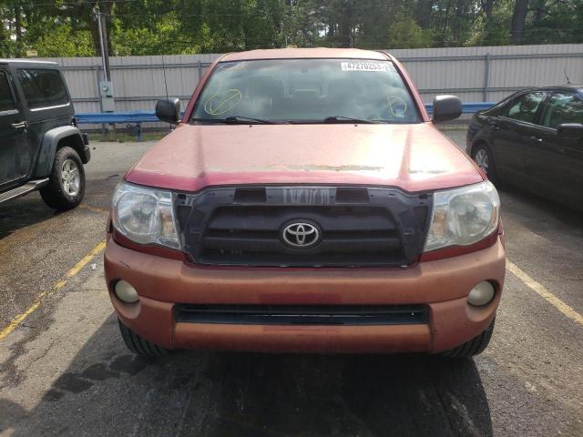 5TEMU52N65Z020773 - 2005 TOYOTA TACOMA DOUBLE CAB LONG BED RED photo 5