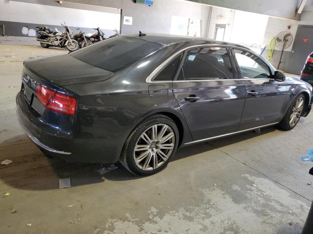 WAURGAFD3DN001247 - 2013 AUDI A8 L QUATTRO BLACK photo 3