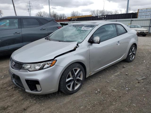 KNAFW6A38A5138424 - 2010 KIA FORTE SX SILVER photo 1