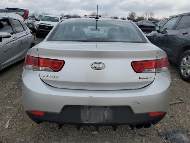 KNAFW6A38A5138424 - 2010 KIA FORTE SX SILVER photo 6