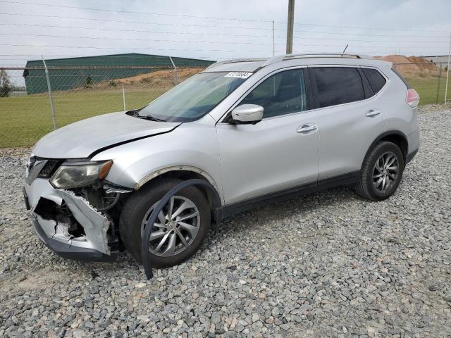 5N1AT2MV0EC819802 - 2014 NISSAN ROGUE S SILVER photo 1