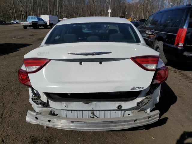 1C3CCCFB0GN186378 - 2016 CHRYSLER 200 LX WHITE photo 6