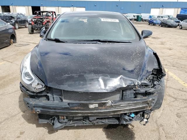 KMHDH4AE9EU034848 - 2014 HYUNDAI ELANTRA SE BLACK photo 5