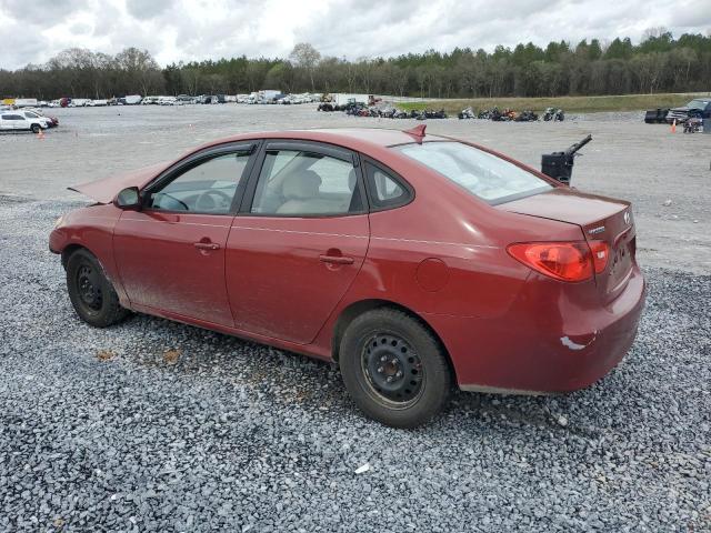 KMHDU46D79U721151 - 2009 HYUNDAI ELANTRA GLS RED photo 2