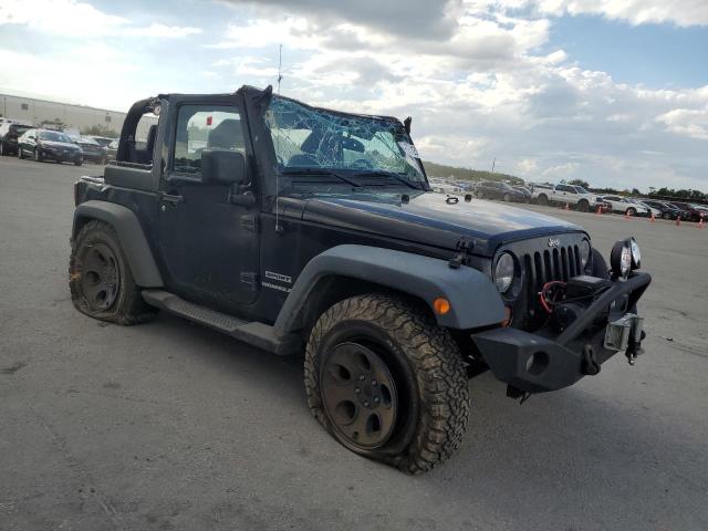 1C4AJWAG3DL549440 - 2013 JEEP WRANGLER SPORT GRAY photo 4