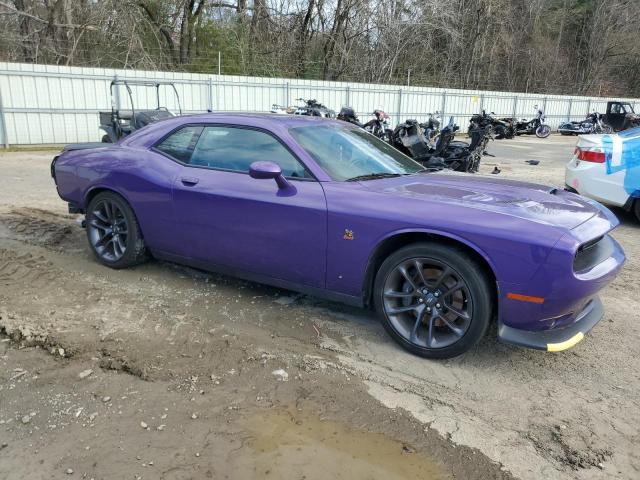 2C3CDZFJ7PH621509 - 2023 DODGE CHALLENGER R/T SCAT PACK PURPLE photo 4