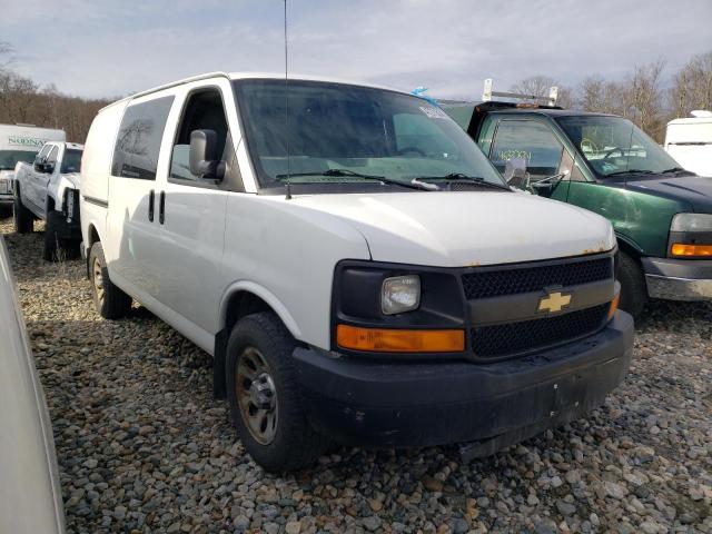 1GCSHAF43E1150333 - 2014 CHEVROLET EXPRESS G1 WHITE photo 4