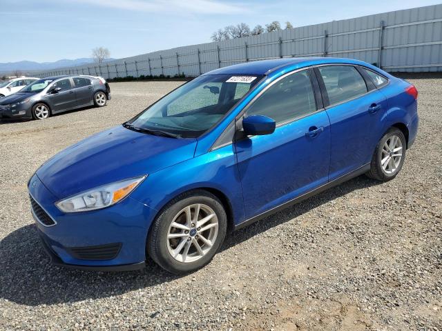 1FADP3FE1JL249298 - 2018 FORD FOCUS SE BLUE photo 1