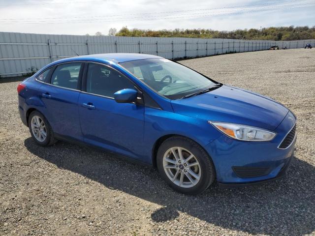 1FADP3FE1JL249298 - 2018 FORD FOCUS SE BLUE photo 4