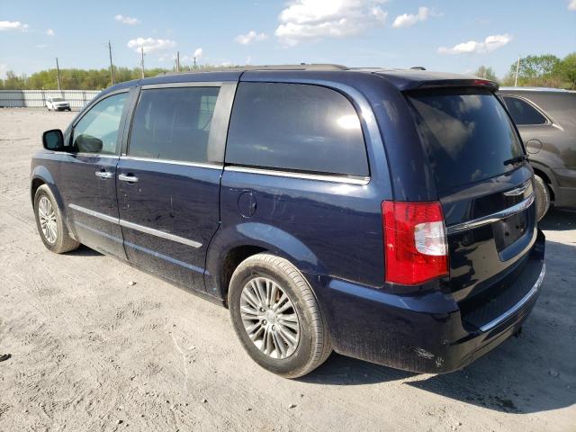 2C4RC1CG3DR646769 - 2013 CHRYSLER TOWN & COU TOURING L BLUE photo 2