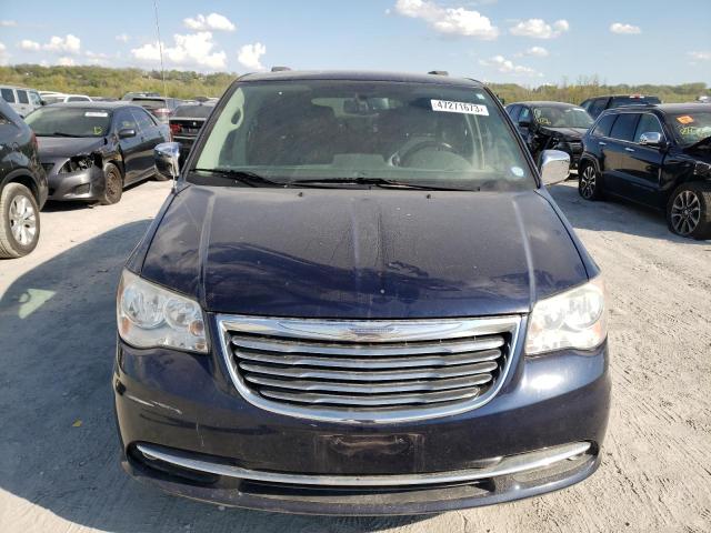 2C4RC1CG3DR646769 - 2013 CHRYSLER TOWN & COU TOURING L BLUE photo 5