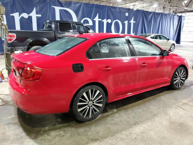 3VWD17AJ8EM443075 - 2014 VOLKSWAGEN JETTA SE RED photo 3