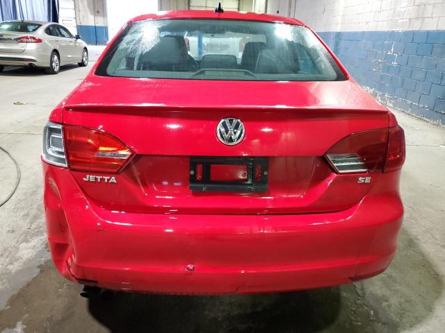 3VWD17AJ8EM443075 - 2014 VOLKSWAGEN JETTA SE RED photo 6