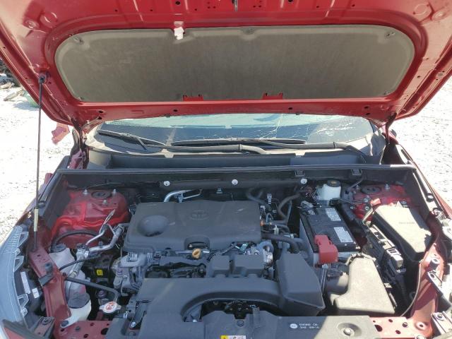 2T3W1RFV7NW236579 - 2022 TOYOTA RAV4 XLE RED photo 11