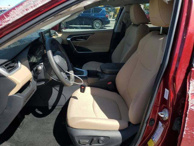 2T3W1RFV7NW236579 - 2022 TOYOTA RAV4 XLE RED photo 7