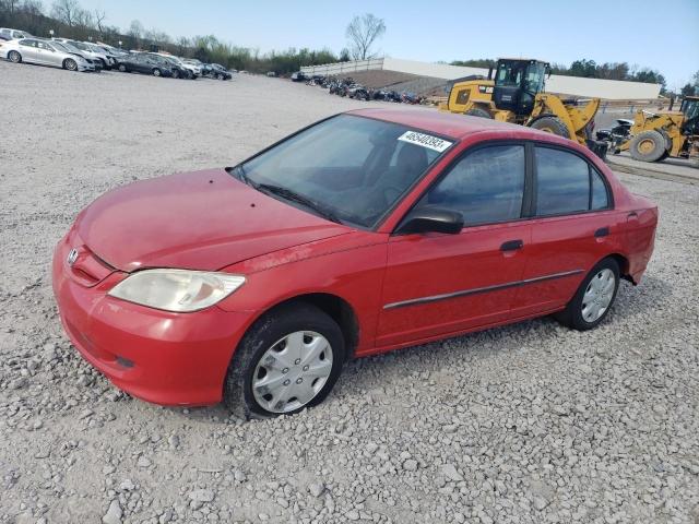 1HGES16385L001329 - 2005 HONDA CIVIC DX VP Qırmızı foto 2