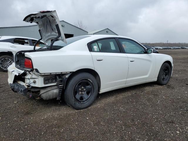 2C3CDXAG9DH619711 - 2013 DODGE CHARGER POLICE WHITE photo 3