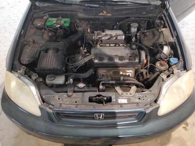 1HGEJ8250WL090754 - 1998 HONDA CIVIC EX GREEN photo 11