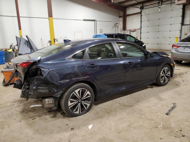 JHMFC1F7XJX018993 - 2018 HONDA CIVIC EXL ლურჯი ფოტო 3