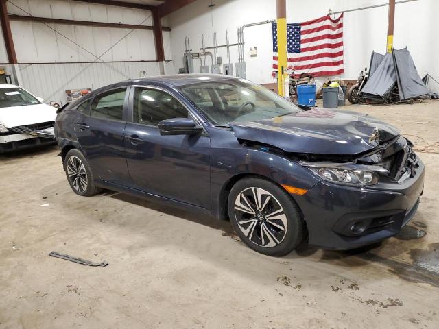 JHMFC1F7XJX018993 - 2018 HONDA CIVIC EXL ლურჯი ფოტო 4