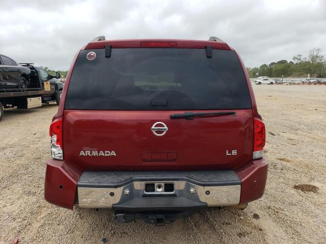 5N1AA08A36N738767 - 2006 NISSAN ARMADA SE RED photo 6