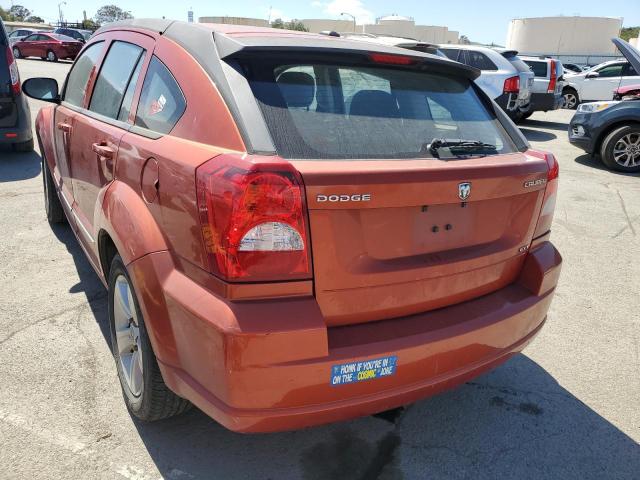 1B3CB4HA5AD584211 - 2010 DODGE CALIBER SXT ORANGE photo 2