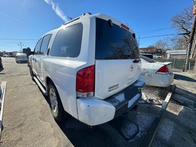 5N1AA08A24N740815 - 2004 NISSAN ARMADA SE WHITE photo 3