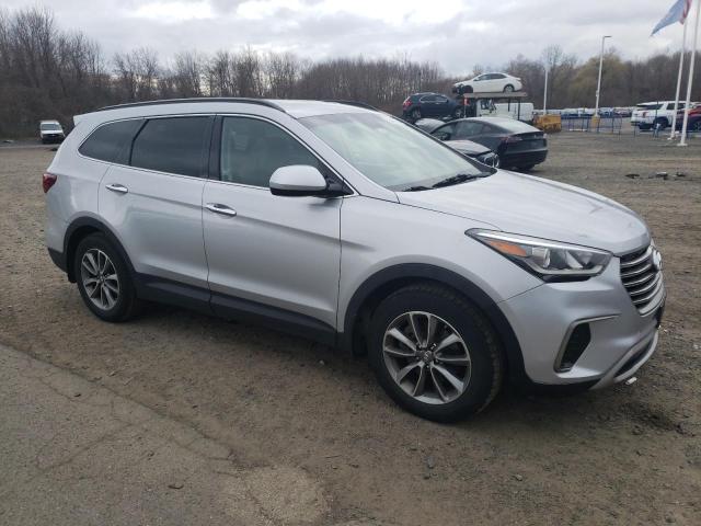 KM8SMDHF8JU262464 - 2018 HYUNDAI SANTA FE SE SILVER photo 4