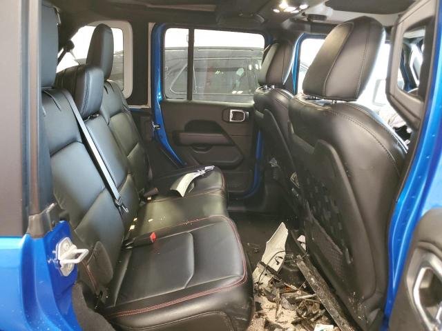 1C4HJXFG7MW705412 - 2021 JEEP WRANGLER RUBICON BLUE photo 10