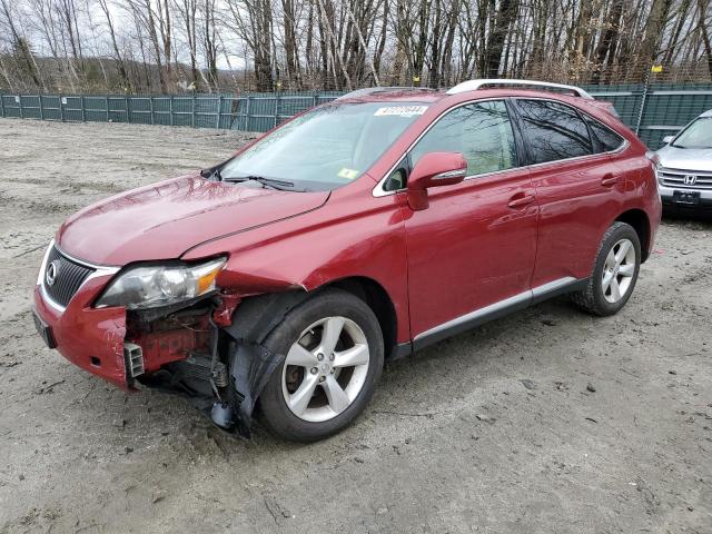 2T2BK1BA4AC029132 - 2010 LEXUS RX 350 RED photo 1