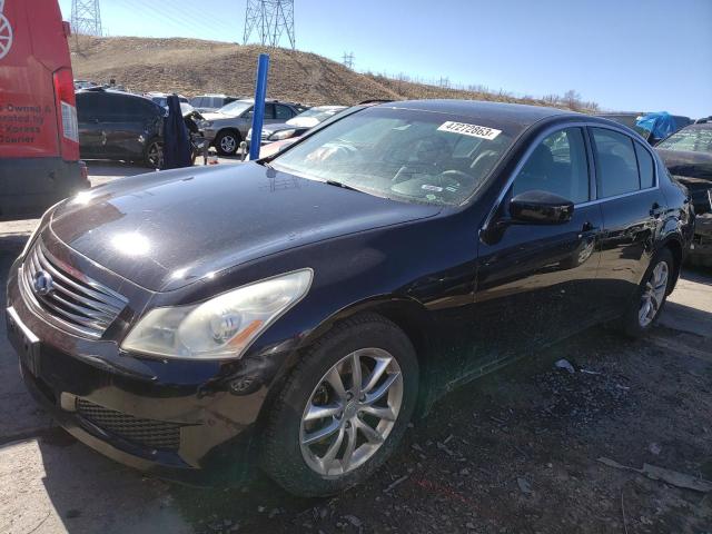 JNKCV61F29M350819 - 2009 INFINITI G37 BLACK photo 1